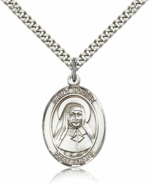 ST. Louise De Marillac Sterling Silver