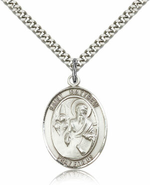 ST. Matthew the Apostle Sterling Silver
