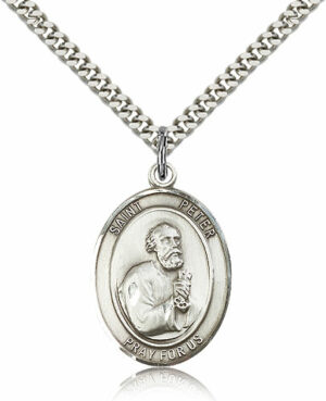 ST. Peter the Apostle Sterling Silver