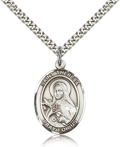ST. Theresa Sterling Silver