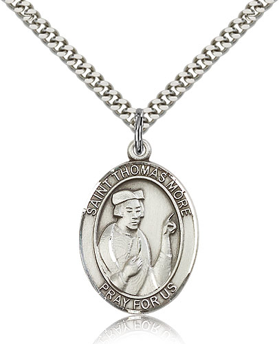 ST. Thomas More Sterling Silver