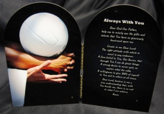 Volleyball Plaque