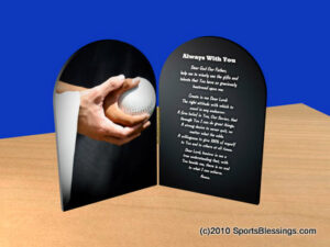 Softball Blessings Plaque