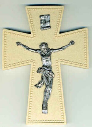 6" Resin Wall Crucifix